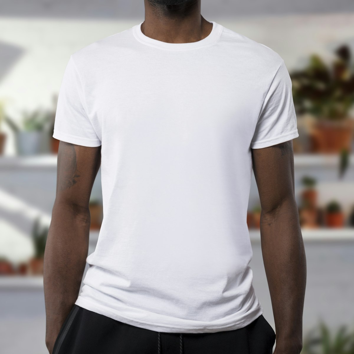Men Stitched Kurta Shalwar — Wash & Wear — alternate view